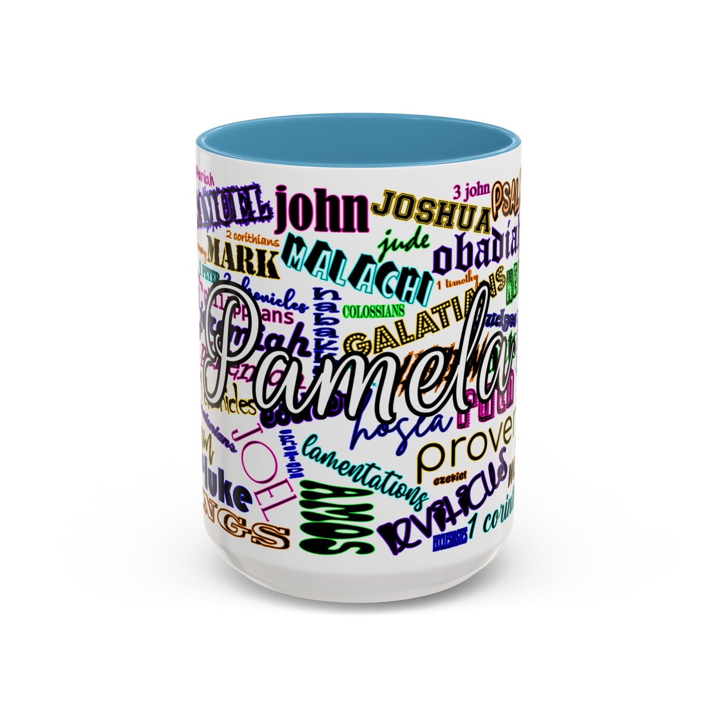 Books of Bible Bright Coffee Mug (11, 15oz)