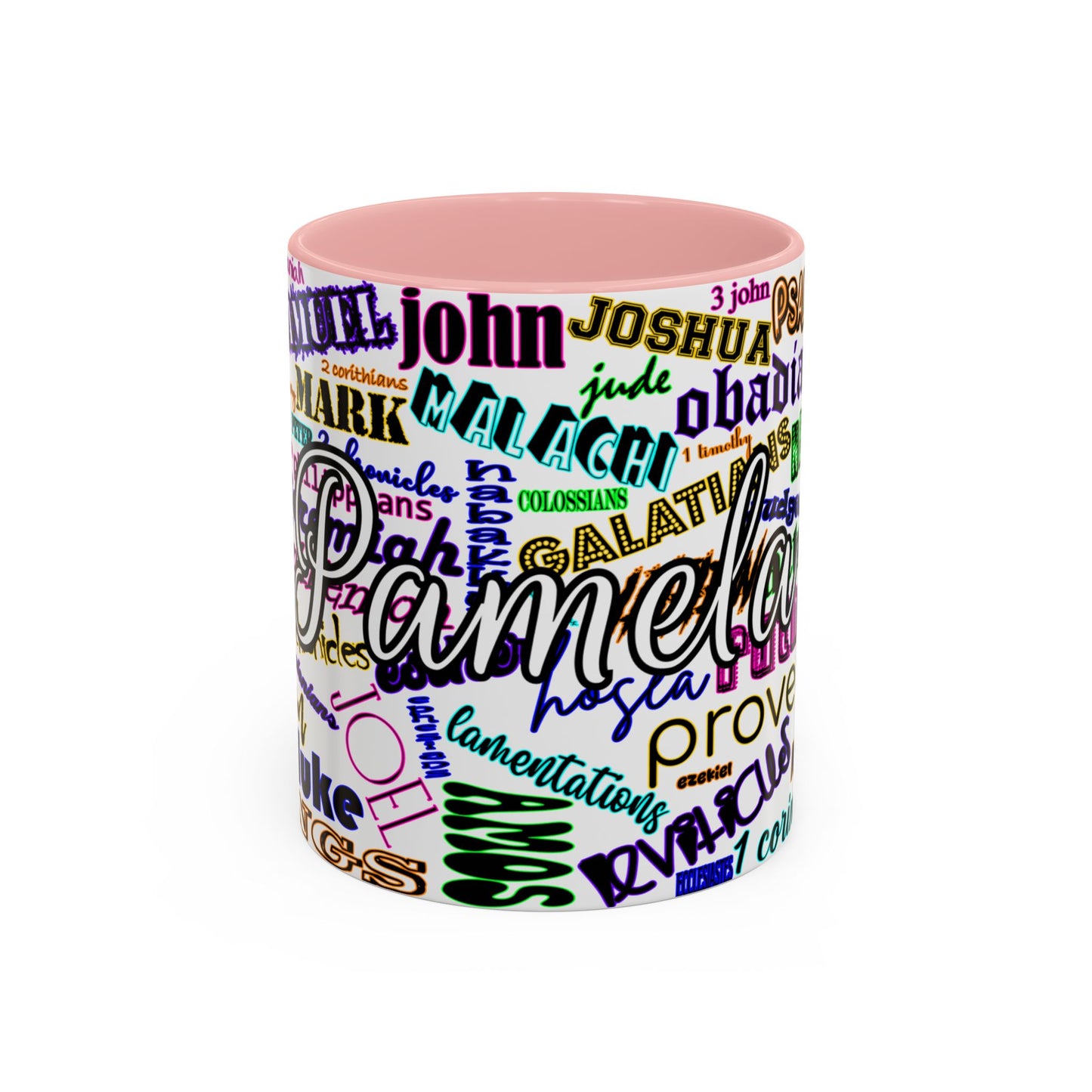 Books of Bible Bright Coffee Mug (11, 15oz)