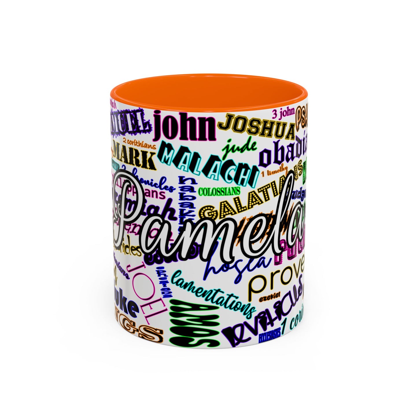 Books of Bible Bright Coffee Mug (11, 15oz)