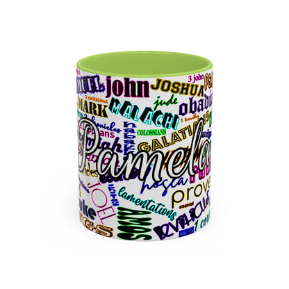 Books of Bible Bright Coffee Mug (11, 15oz)