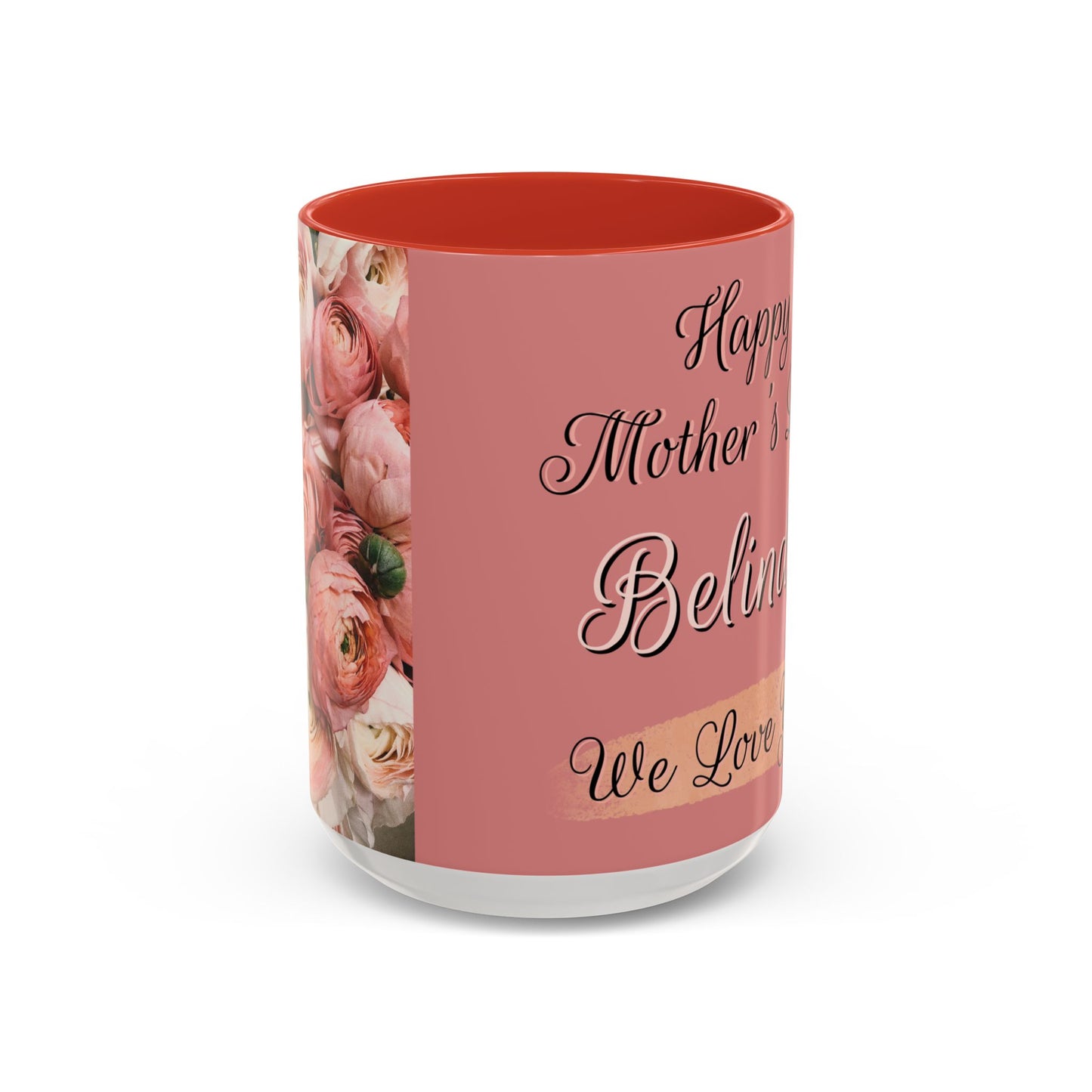 Pink Roses Mother's Day Coffee Mug (11, 15oz)