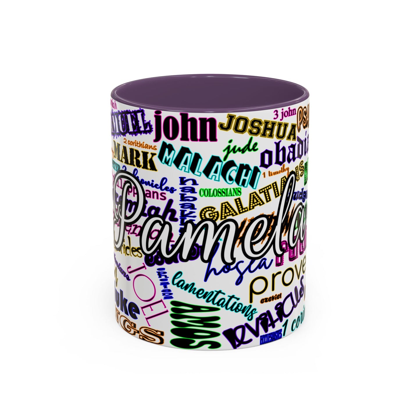 Books of Bible Bright Coffee Mug (11, 15oz)