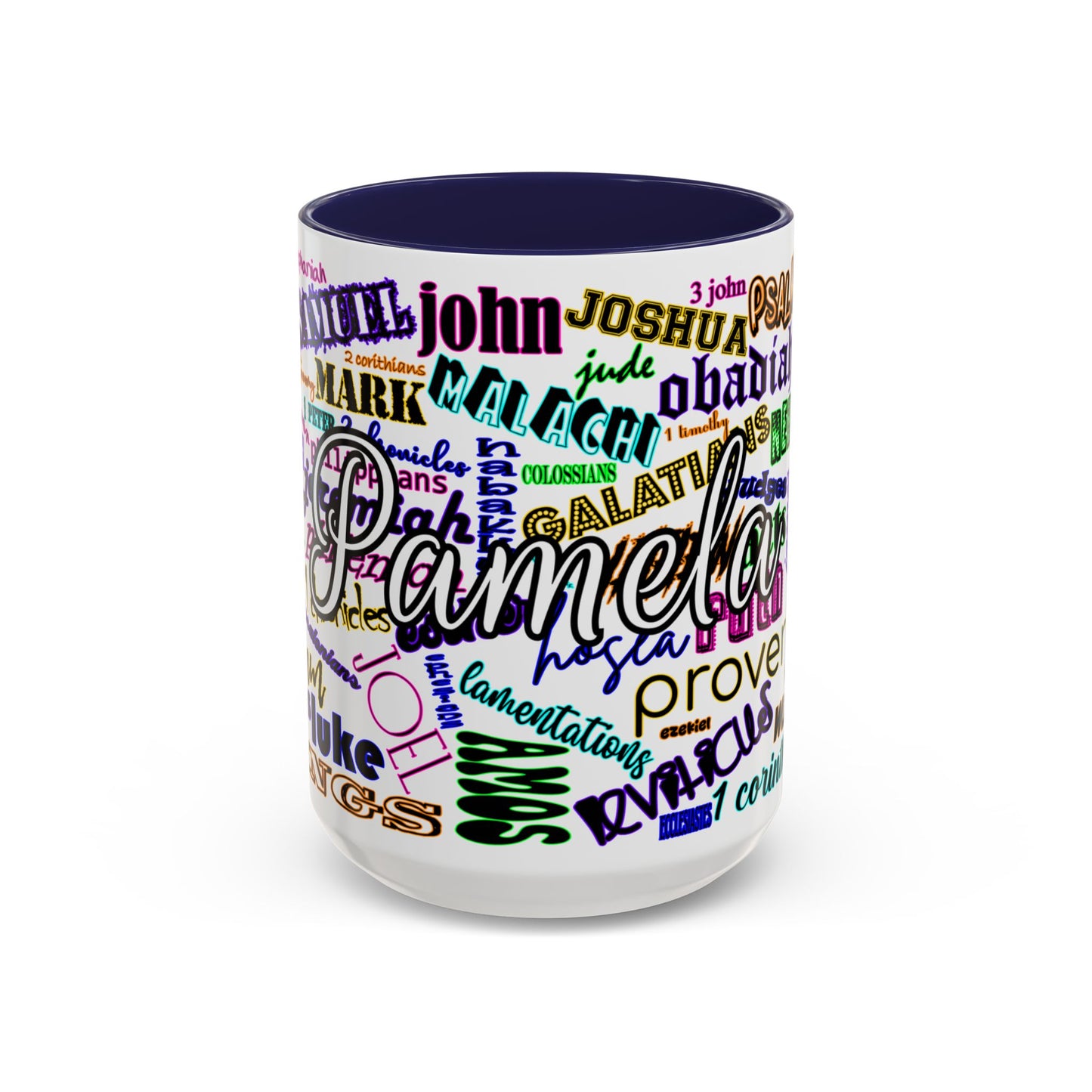 Books of Bible Bright Coffee Mug (11, 15oz)