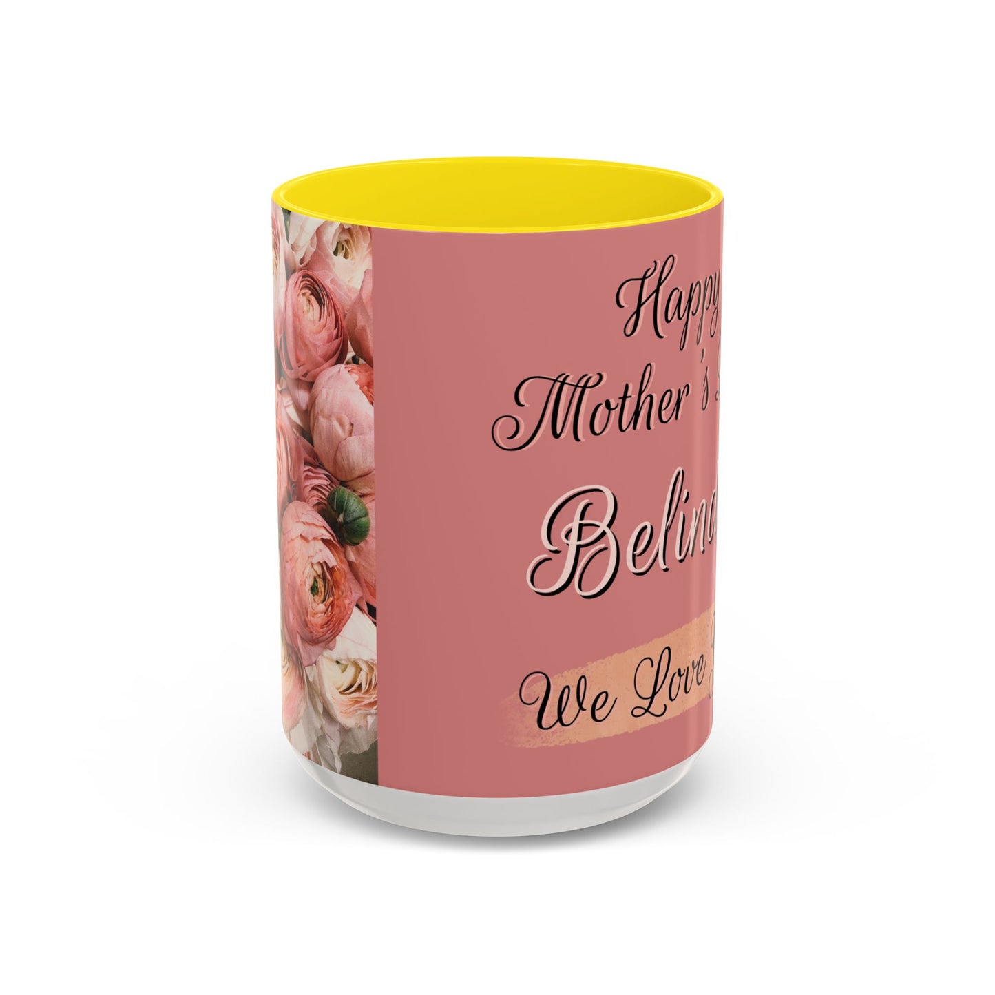Pink Roses Mother's Day Coffee Mug (11, 15oz)
