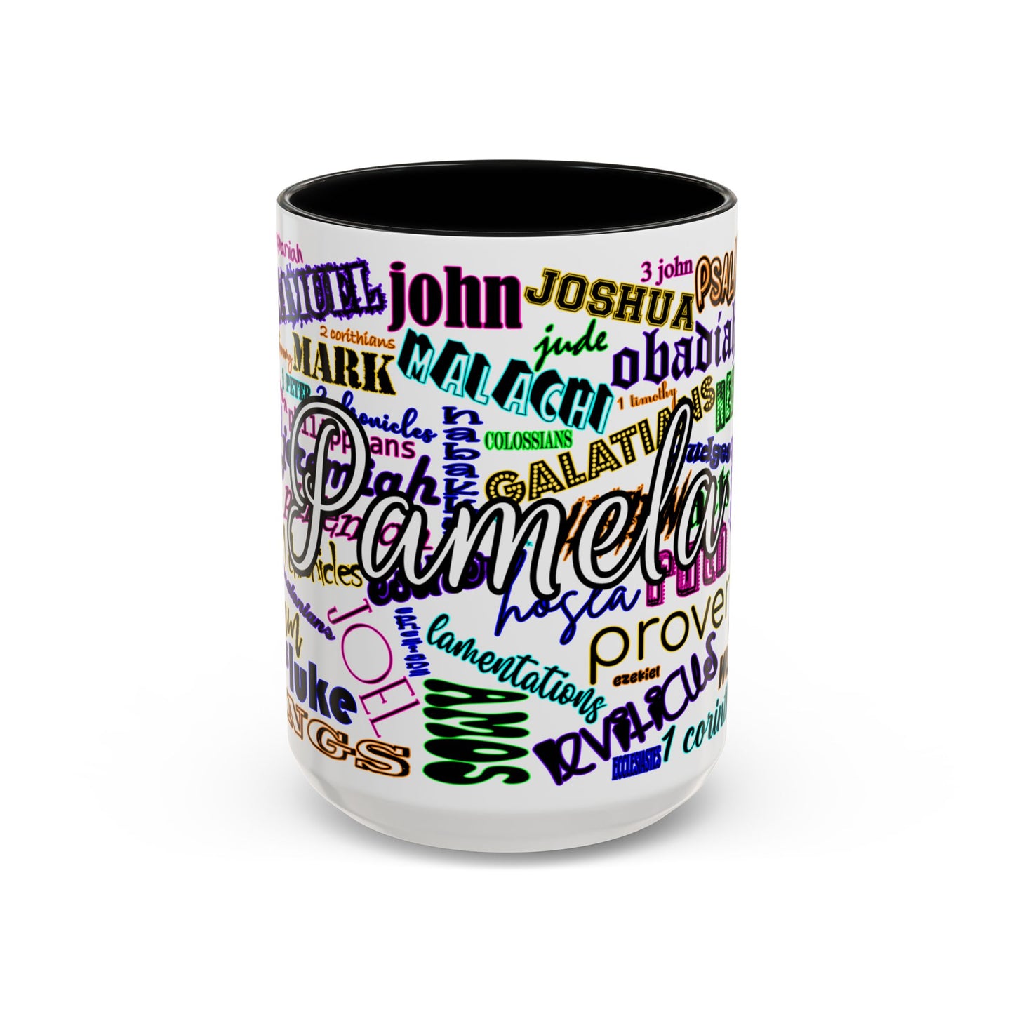 Books of Bible Bright Coffee Mug (11, 15oz)