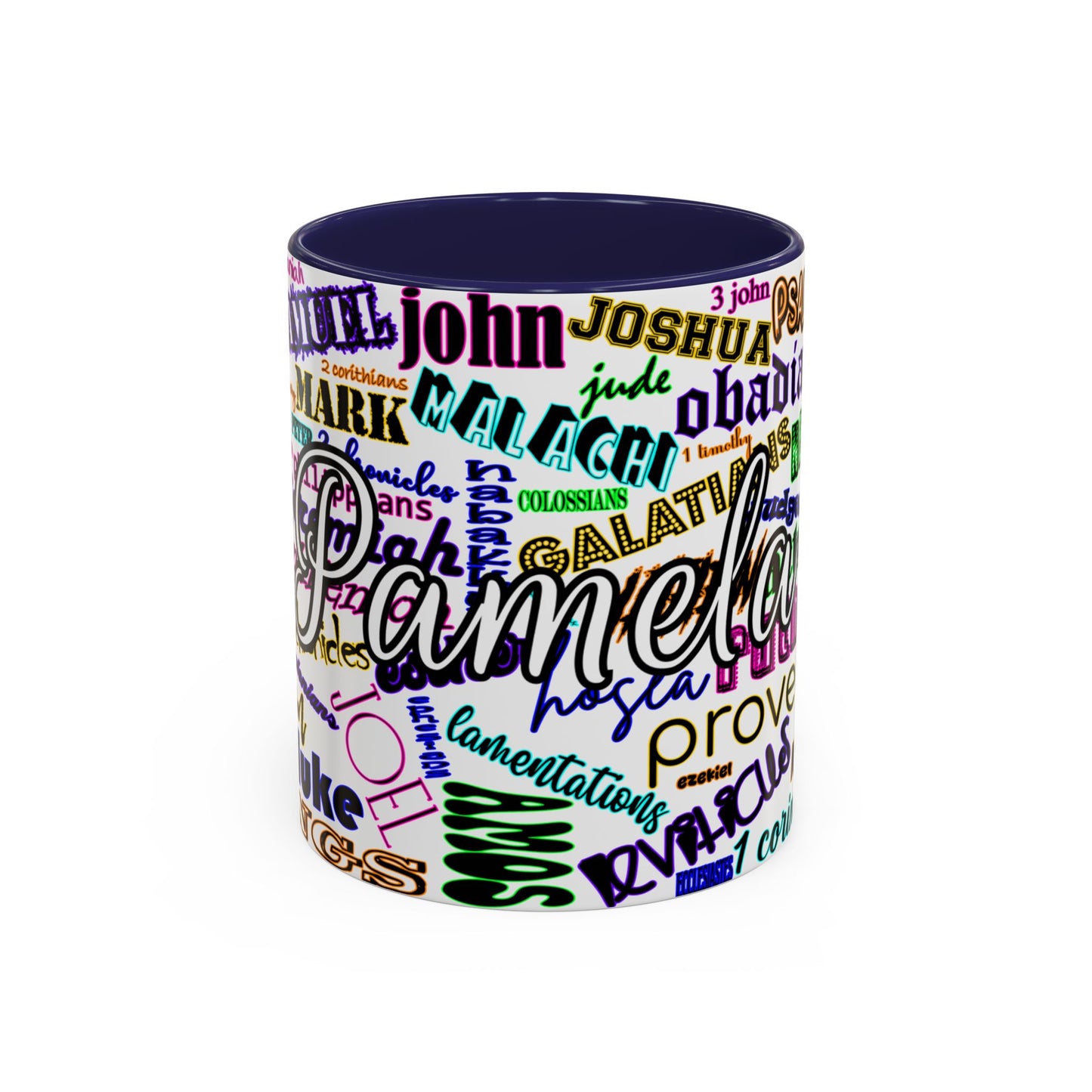 Books of Bible Bright Coffee Mug (11, 15oz)