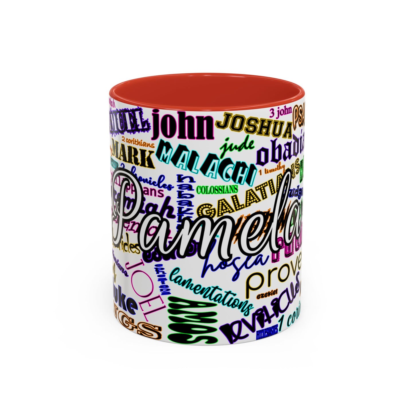 Books of Bible Bright Coffee Mug (11, 15oz)
