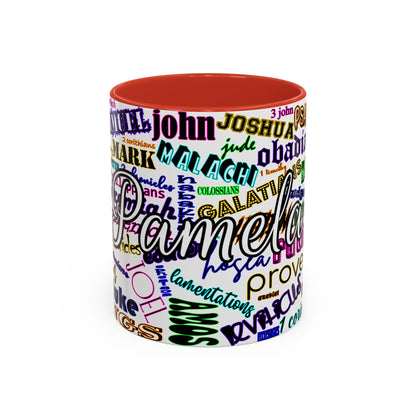Books of Bible Bright Coffee Mug (11, 15oz)