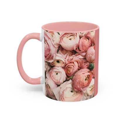 Pink Roses Mother's Day Coffee Mug (11, 15oz)