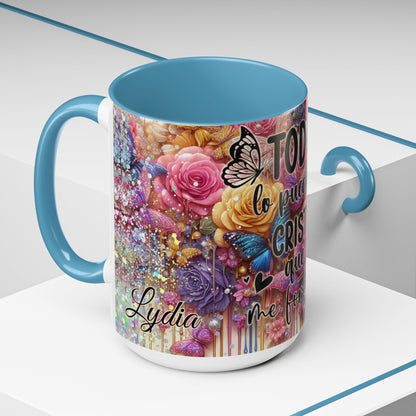 Todo Lo Puedo Name Coffee Mug (11, 15oz)