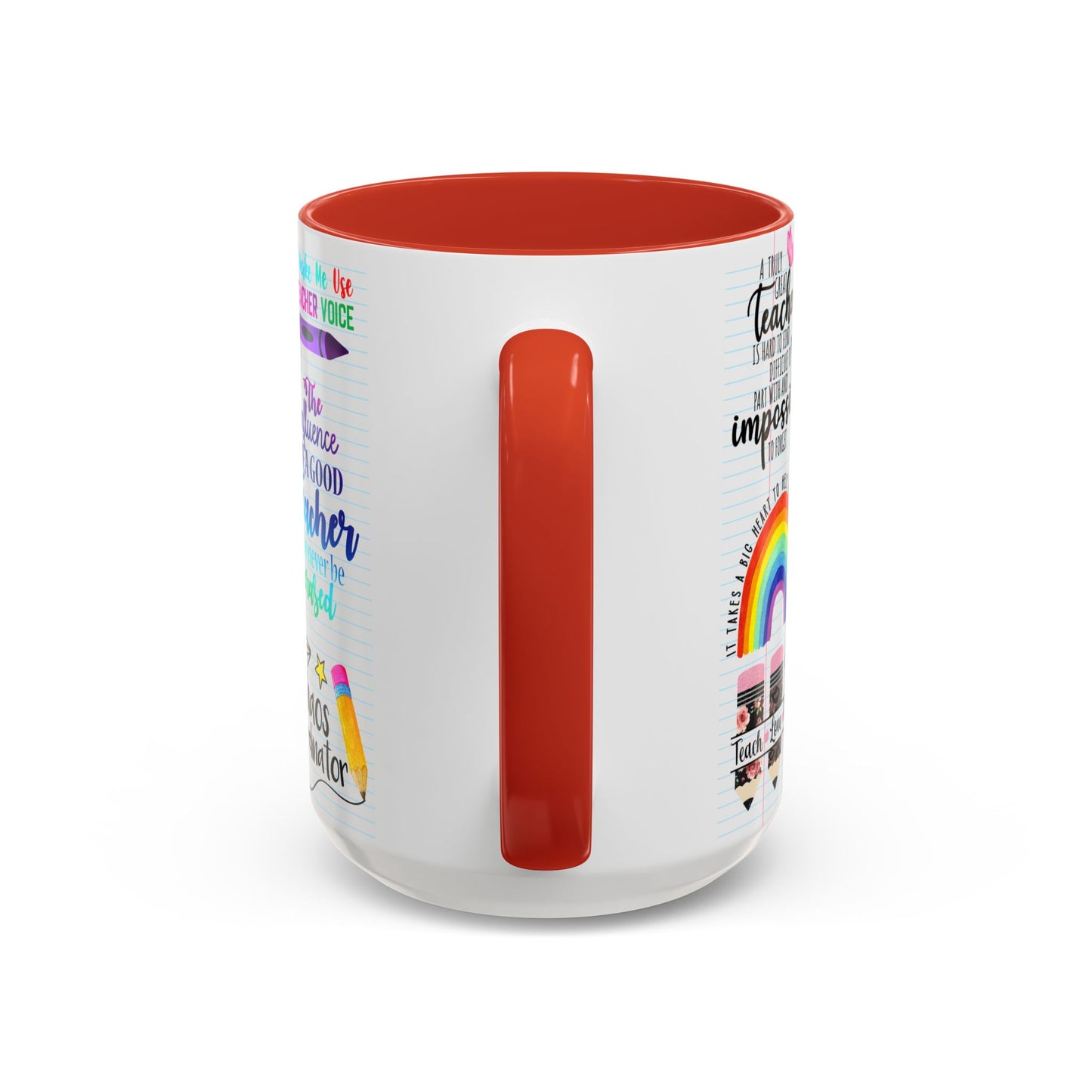 Teacher Designs Name Coffee Mug (11, 15oz)