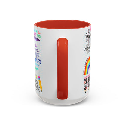 Teacher Designs Name Coffee Mug (11, 15oz)