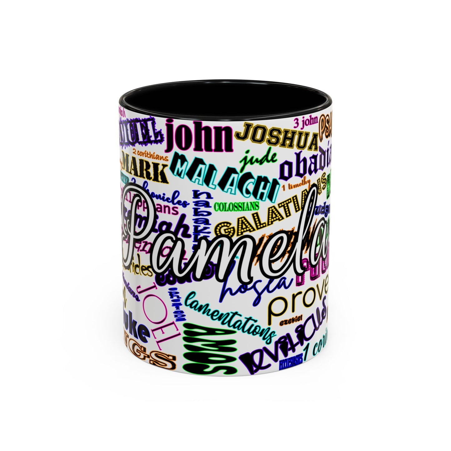 Books of Bible Bright Coffee Mug (11, 15oz)