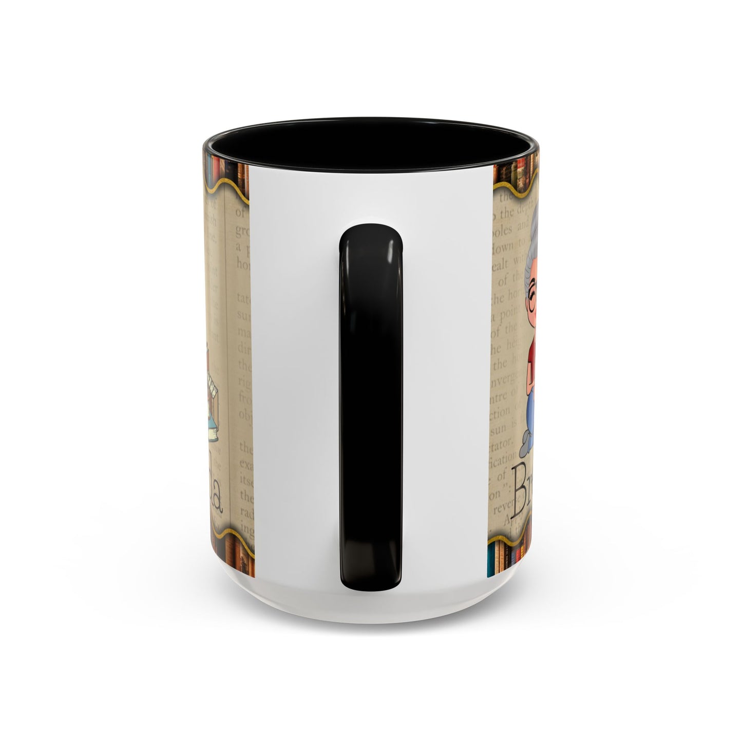Girl Who Loves Books Name Coffee Mug (11, 15oz)