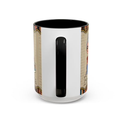 Girl Who Loves Books Name Coffee Mug (11, 15oz)
