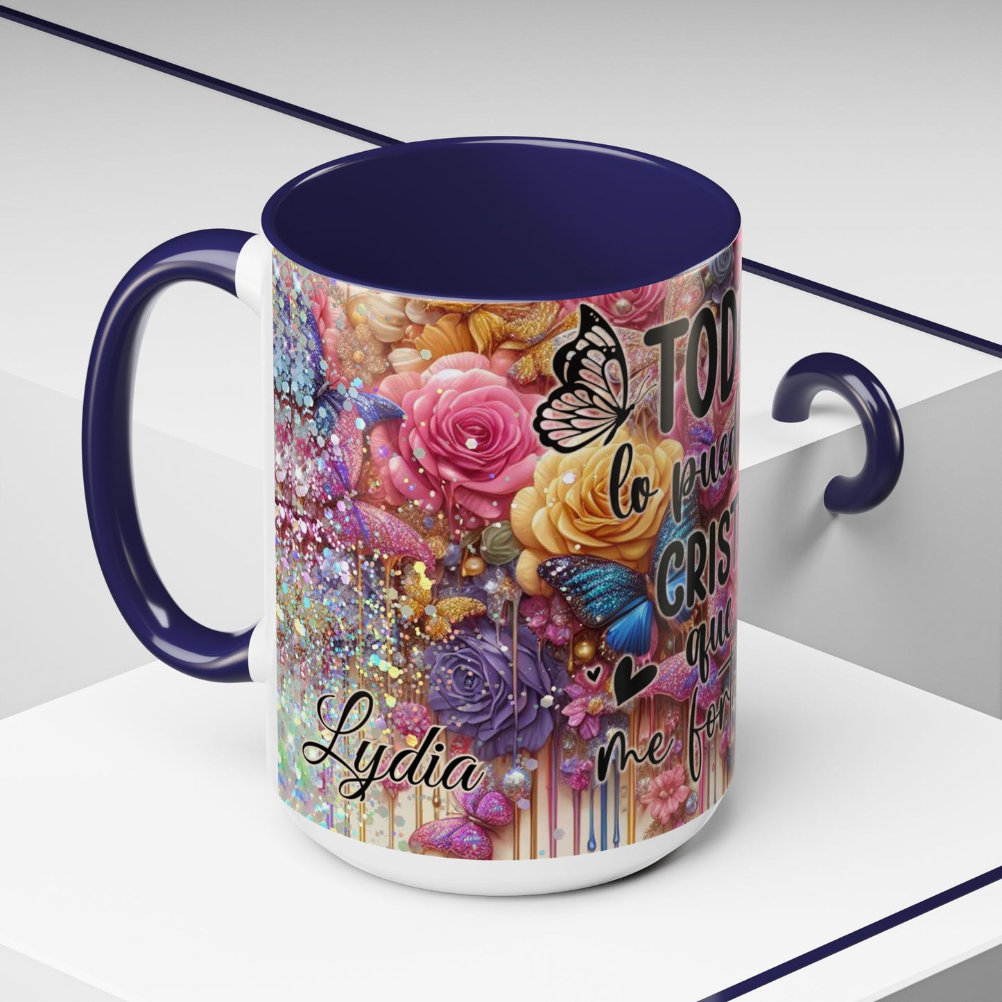 Todo Lo Puedo Name Coffee Mug (11, 15oz)