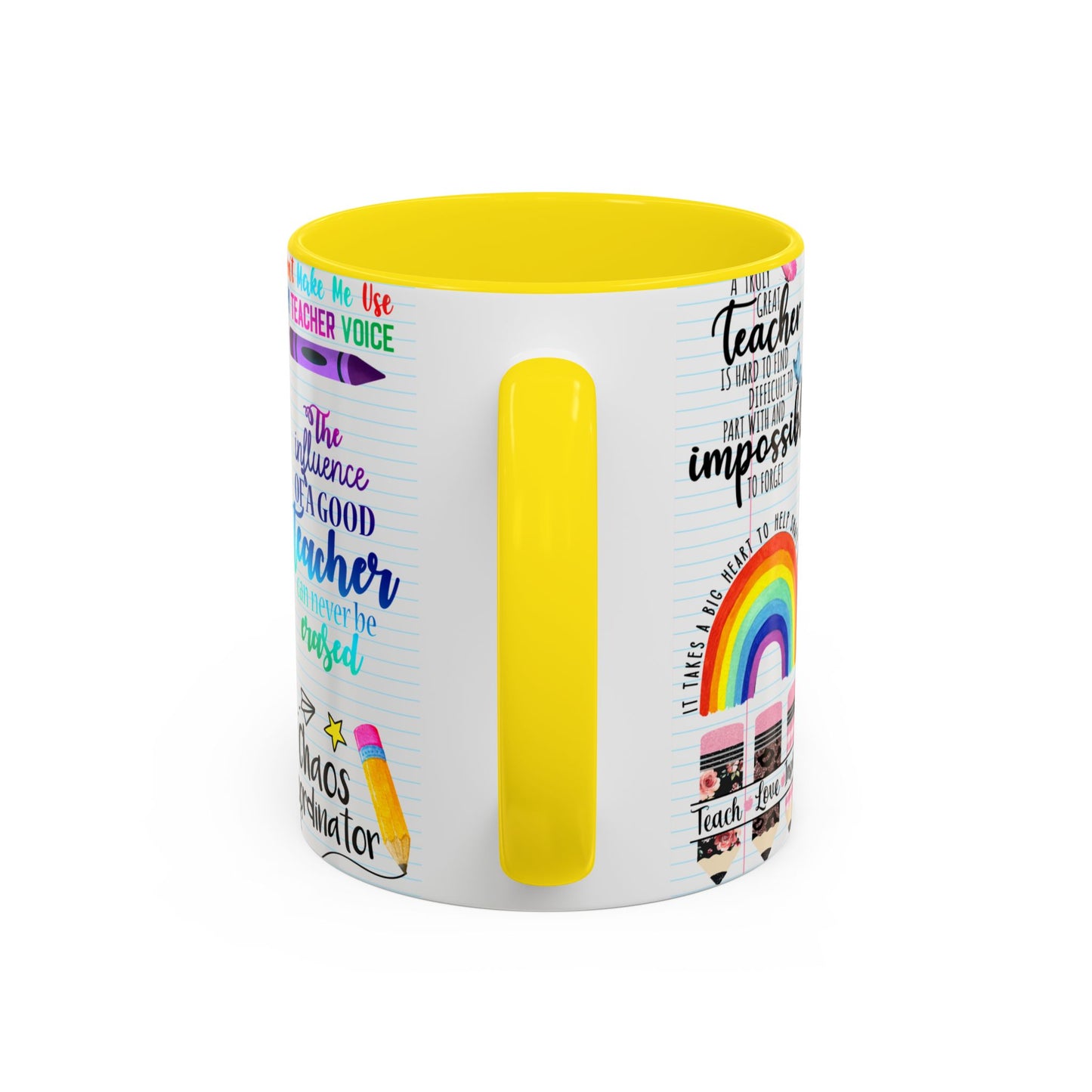 Teacher Designs Name Coffee Mug (11, 15oz)