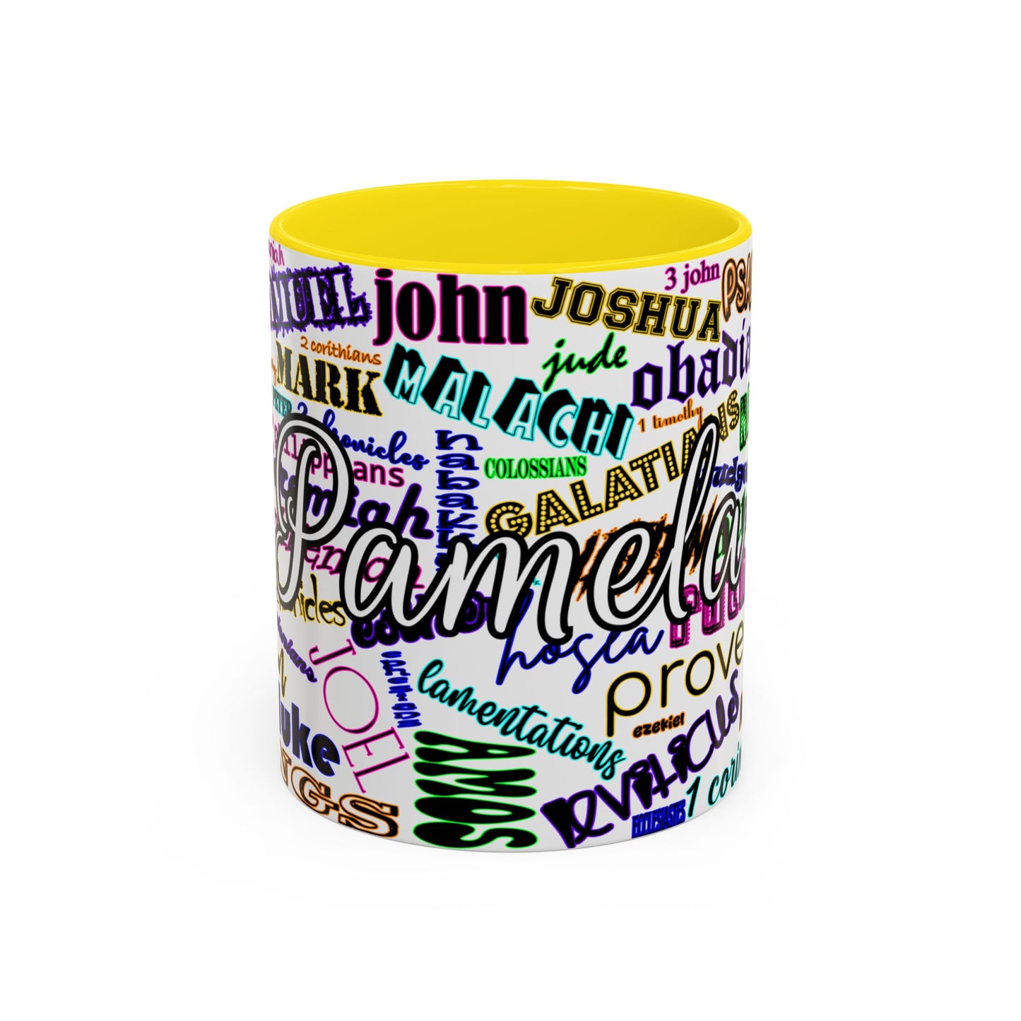 Books of Bible Bright Coffee Mug (11, 15oz)