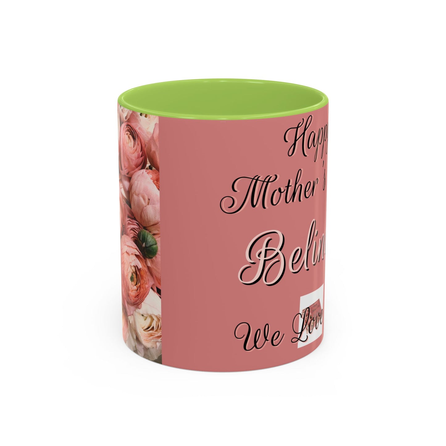 Pink Roses Mother's Day Coffee Mug (11, 15oz)