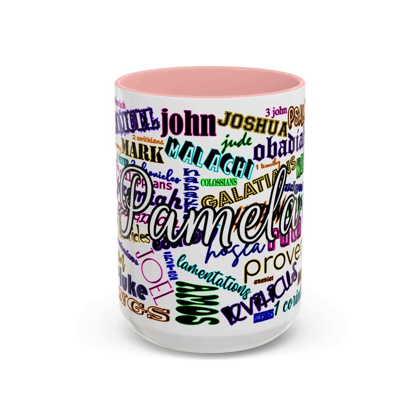 Books of Bible Bright Coffee Mug (11, 15oz)