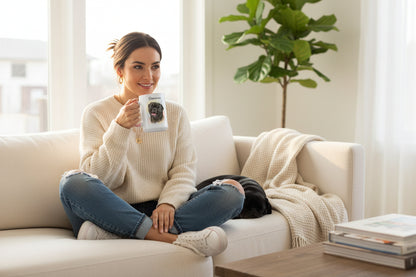 Pet Watercolor Accent Coffee Mug (11, 15oz)