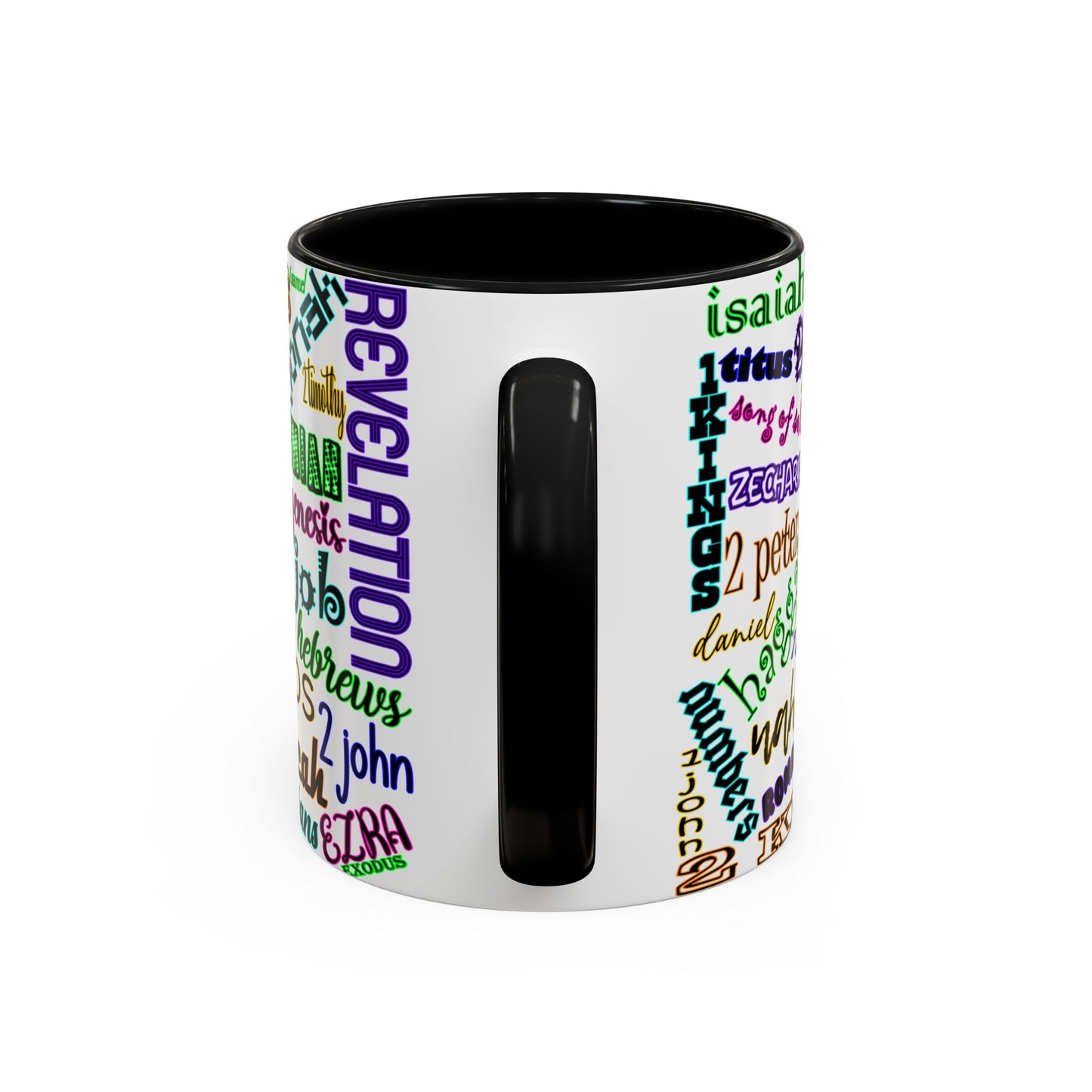 Books of Bible Bright Coffee Mug (11, 15oz)