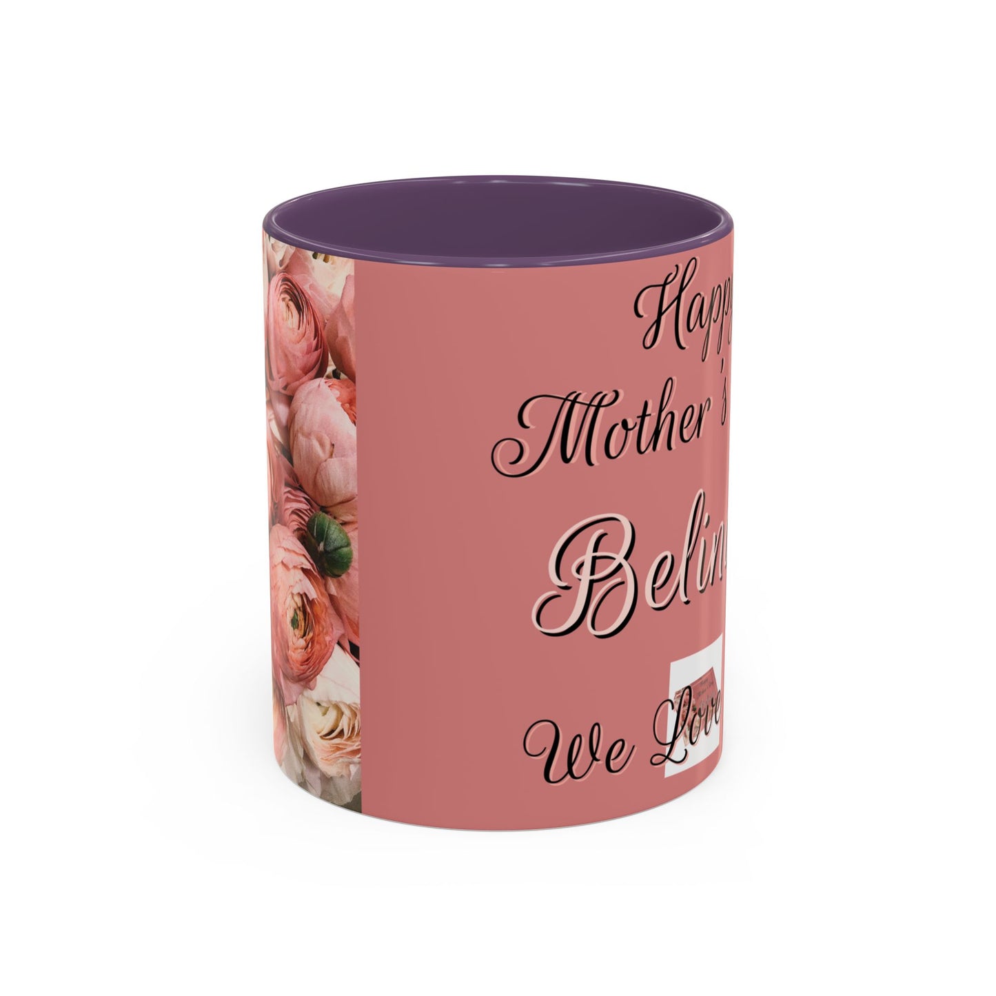 Pink Roses Mother's Day Coffee Mug (11, 15oz)