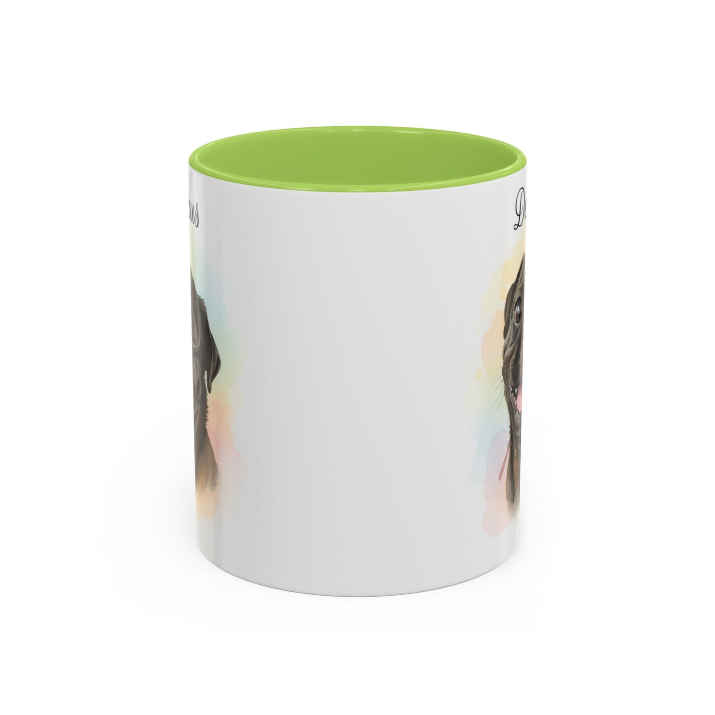Pet Watercolor Accent Coffee Mug (11, 15oz)