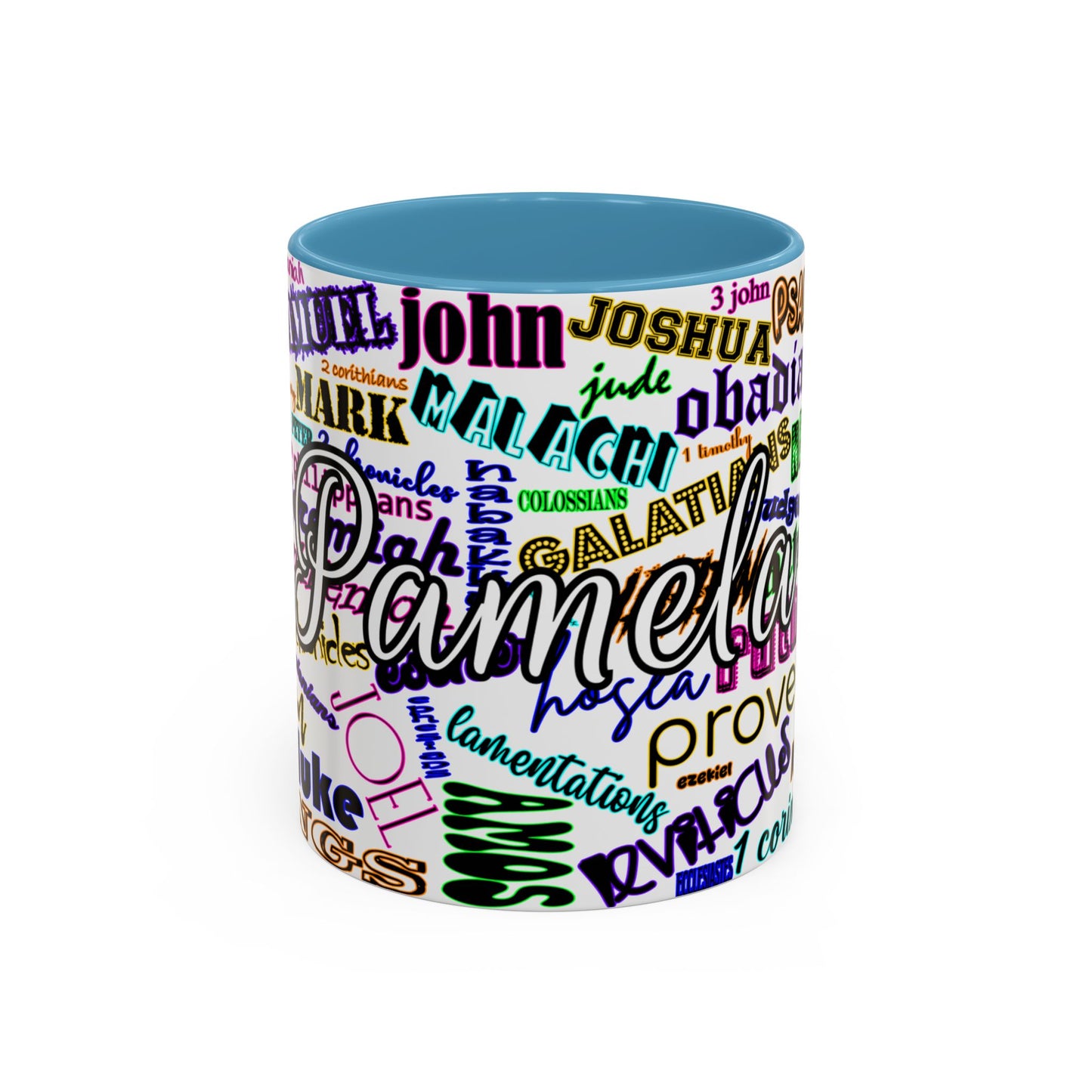 Books of Bible Bright Coffee Mug (11, 15oz)