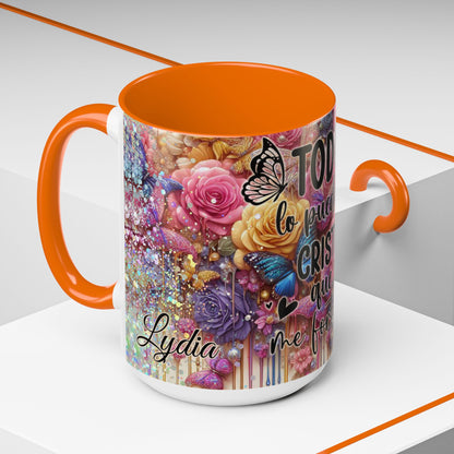 Todo Lo Puedo Name Coffee Mug (11, 15oz)