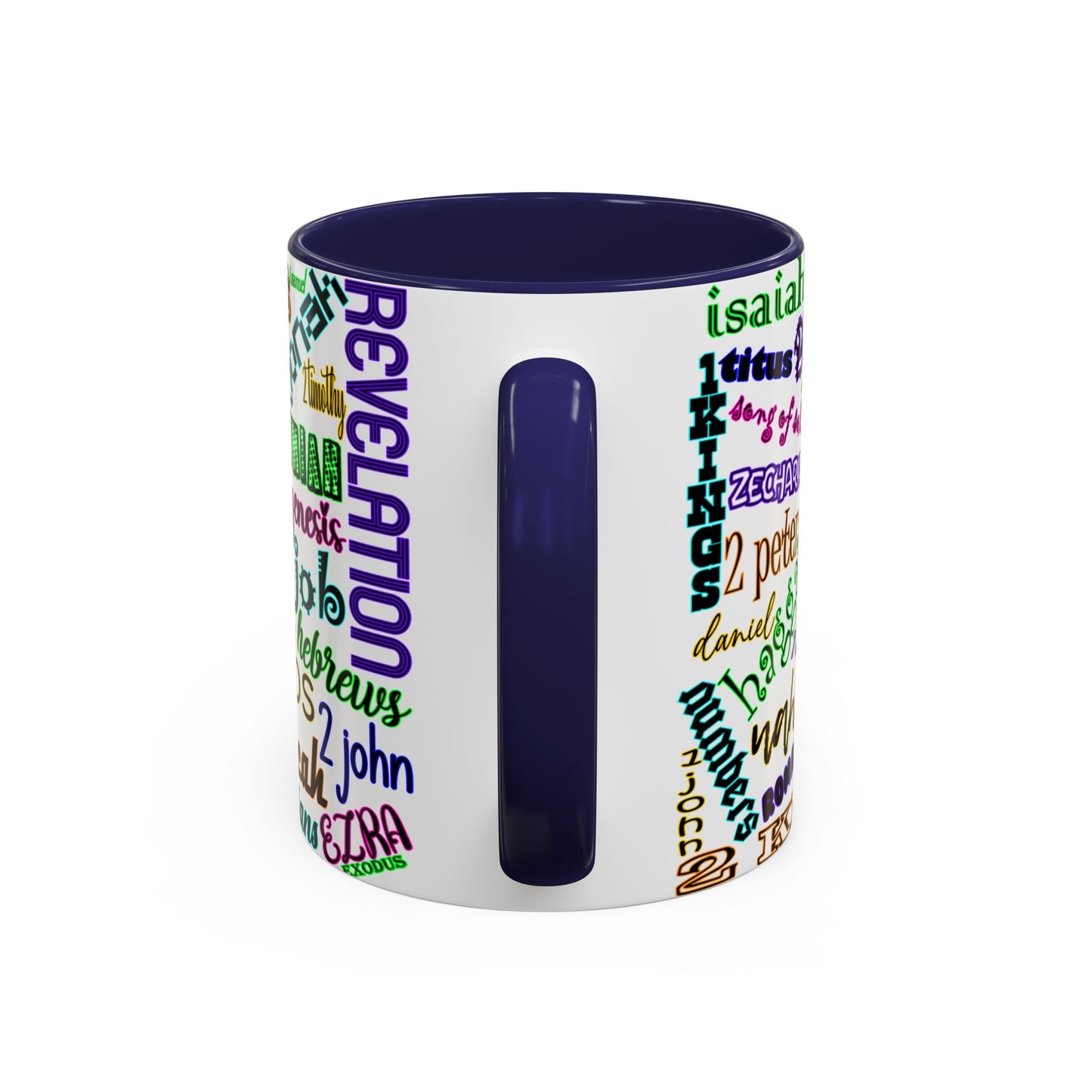 Books of Bible Bright Coffee Mug (11, 15oz)