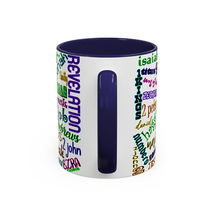 Books of Bible Bright Coffee Mug (11, 15oz)