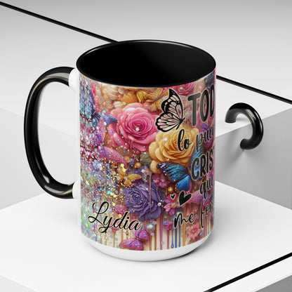 Todo Lo Puedo Name Coffee Mug (11, 15oz)