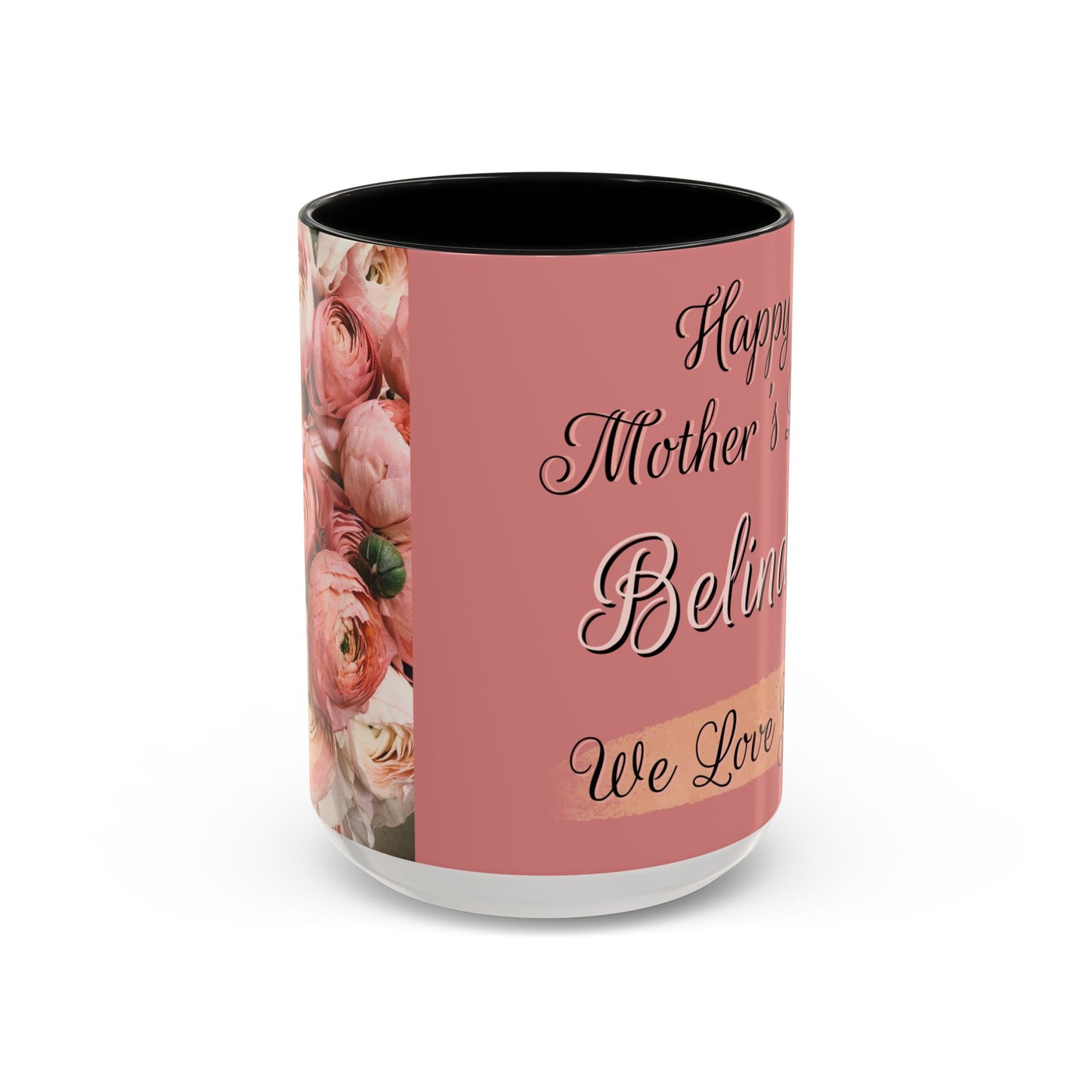 Pink Roses Mother's Day Coffee Mug (11, 15oz)