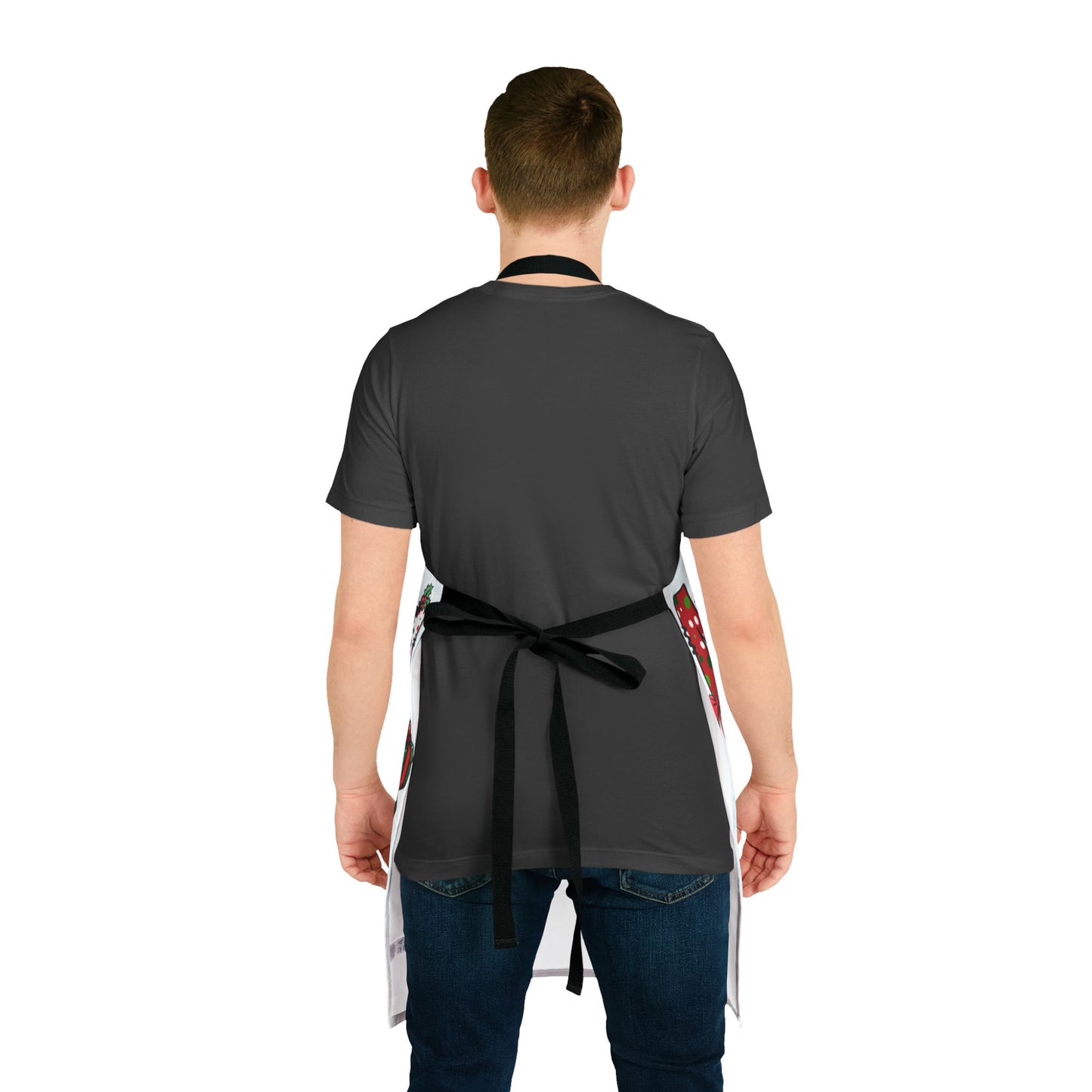 Merry Christmas Name Apron