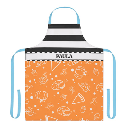 Stripes Fall Name Apron