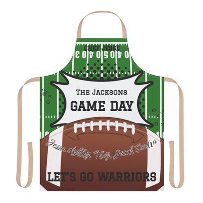 Game Day Names Apron