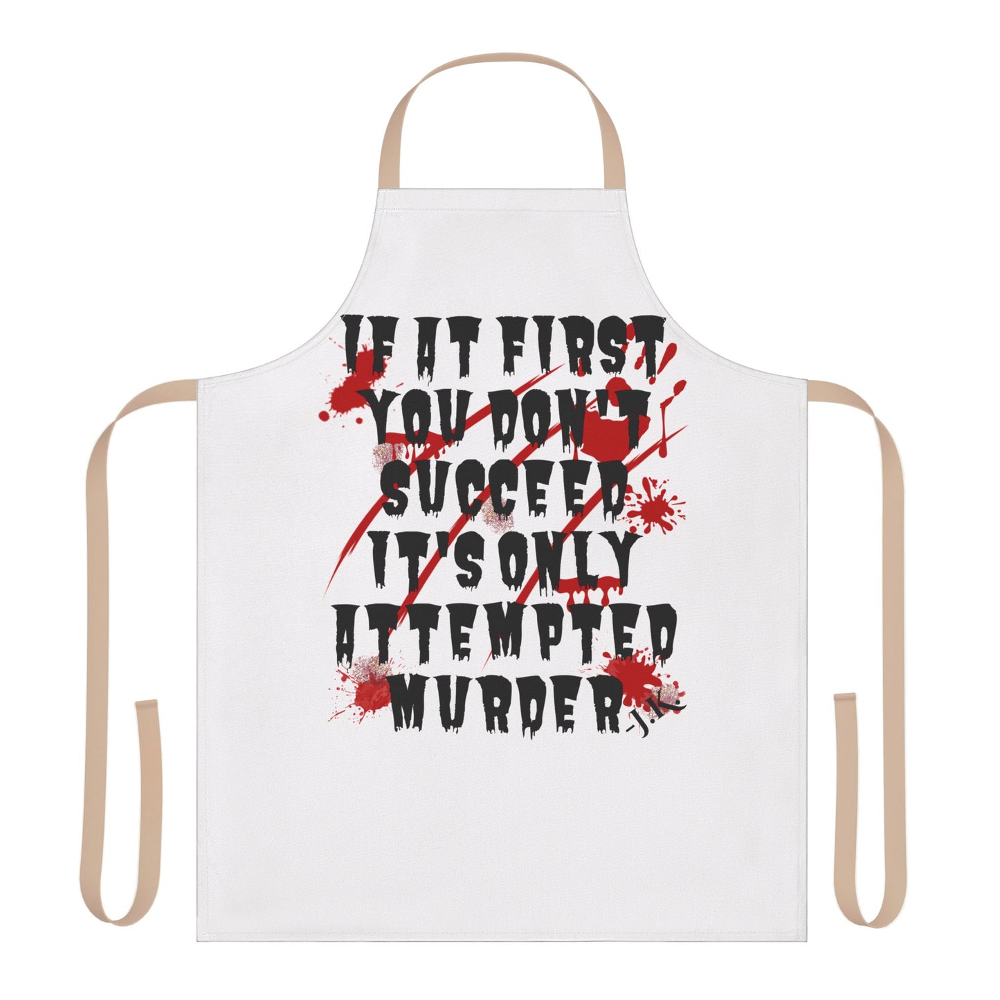 Horror Name Apron