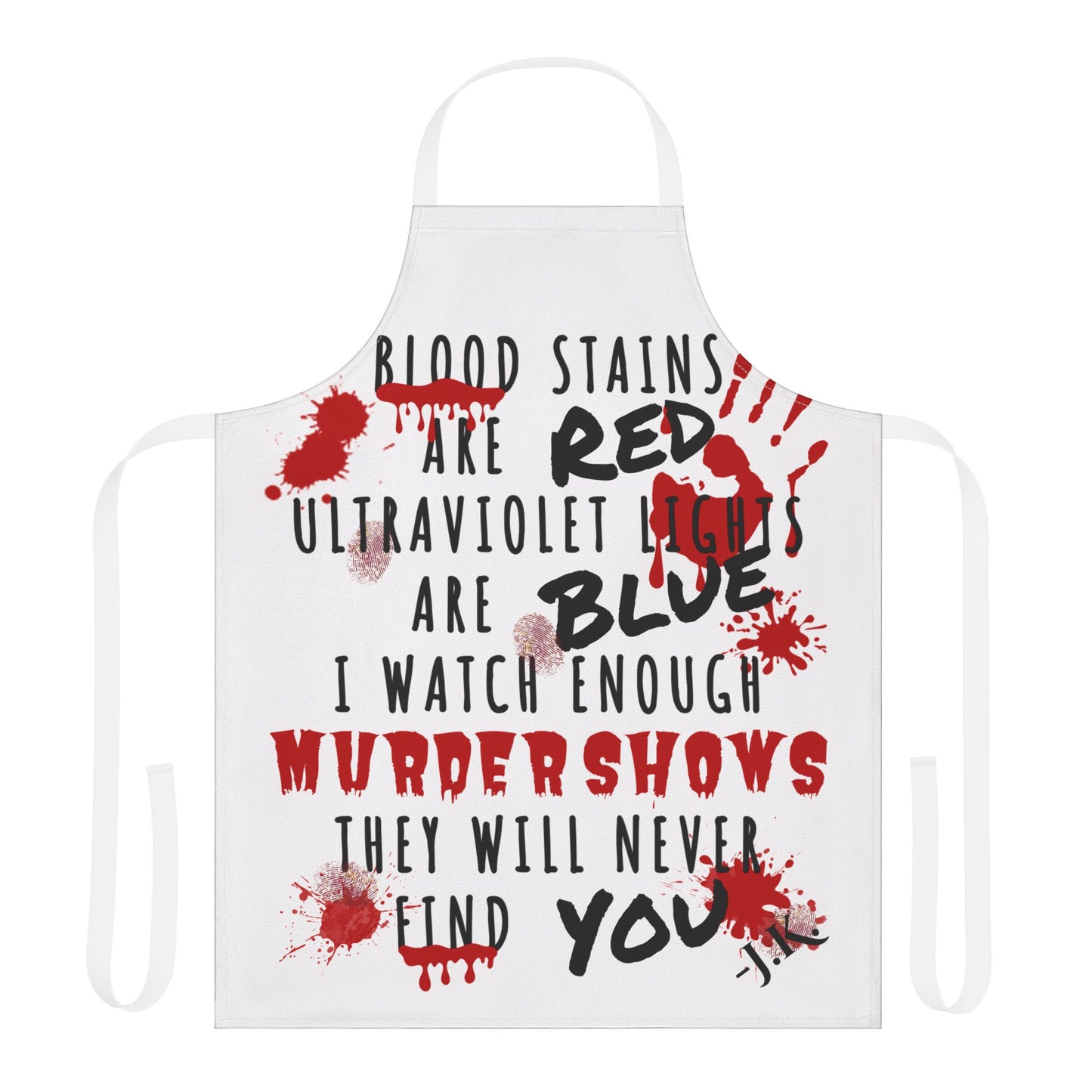 Horror Name Apron