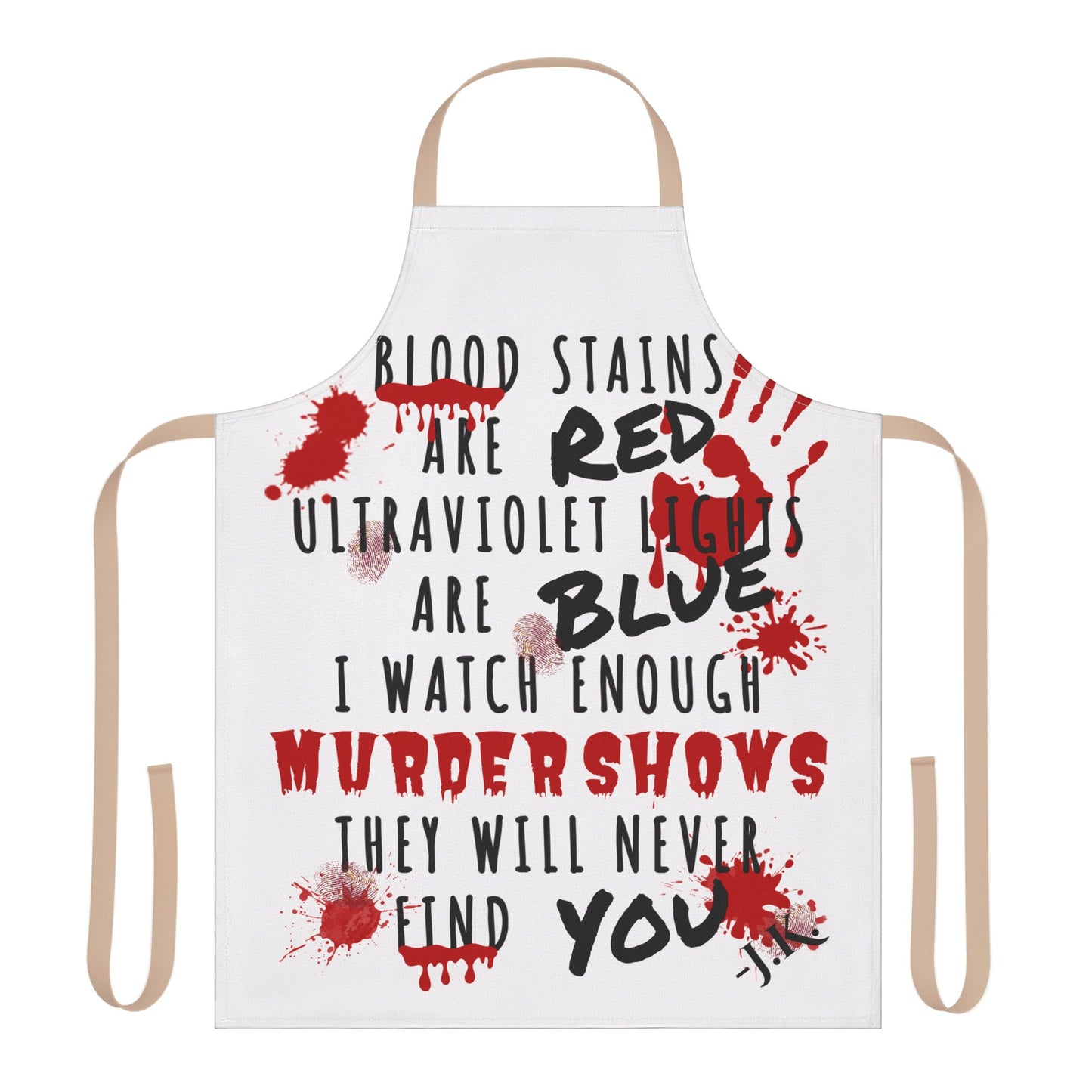 Horror Name Apron