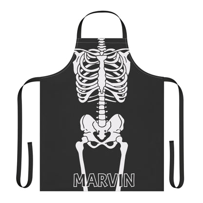 Skeleton Name Apron