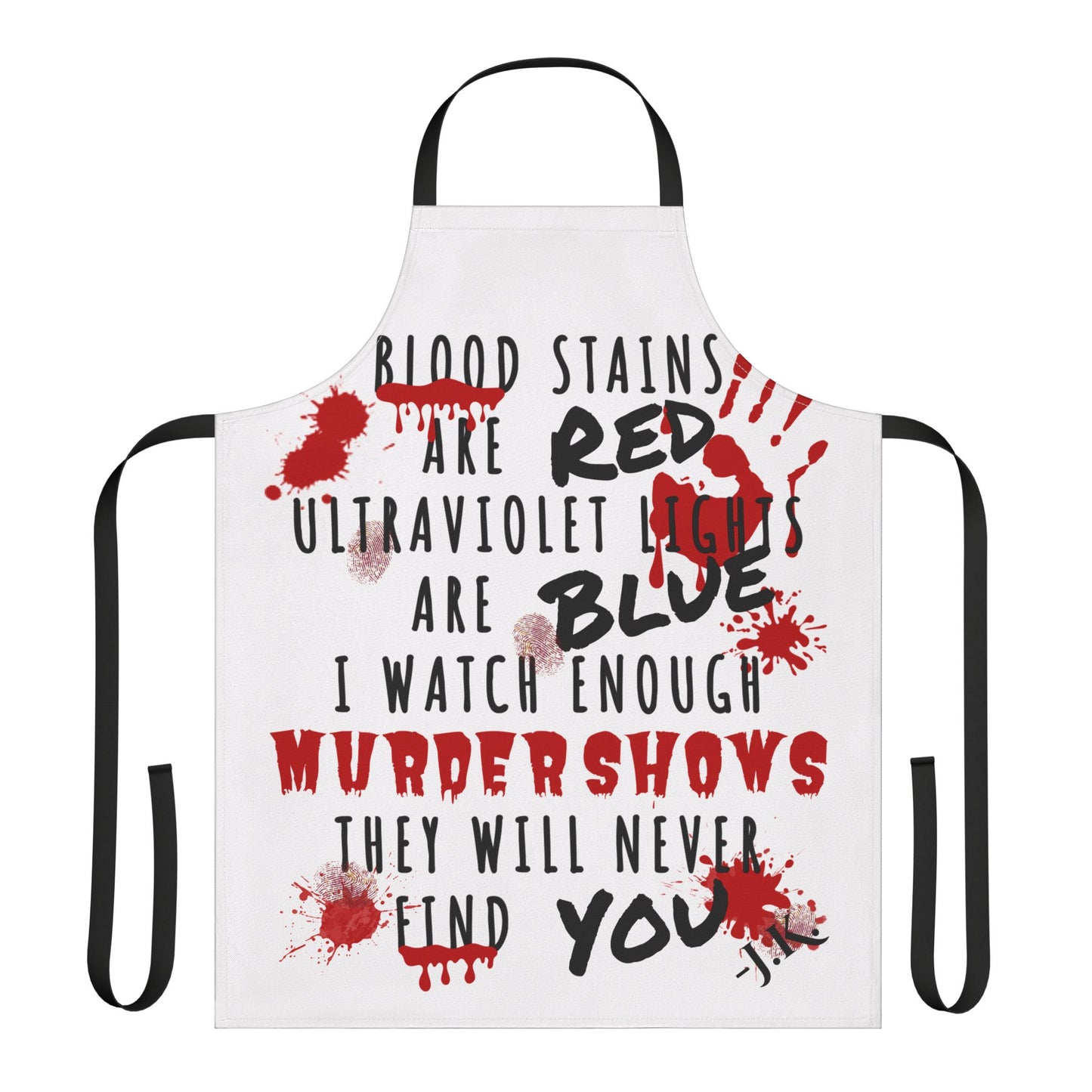 Horror Name Apron