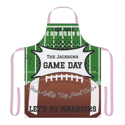 Game Day Names Apron