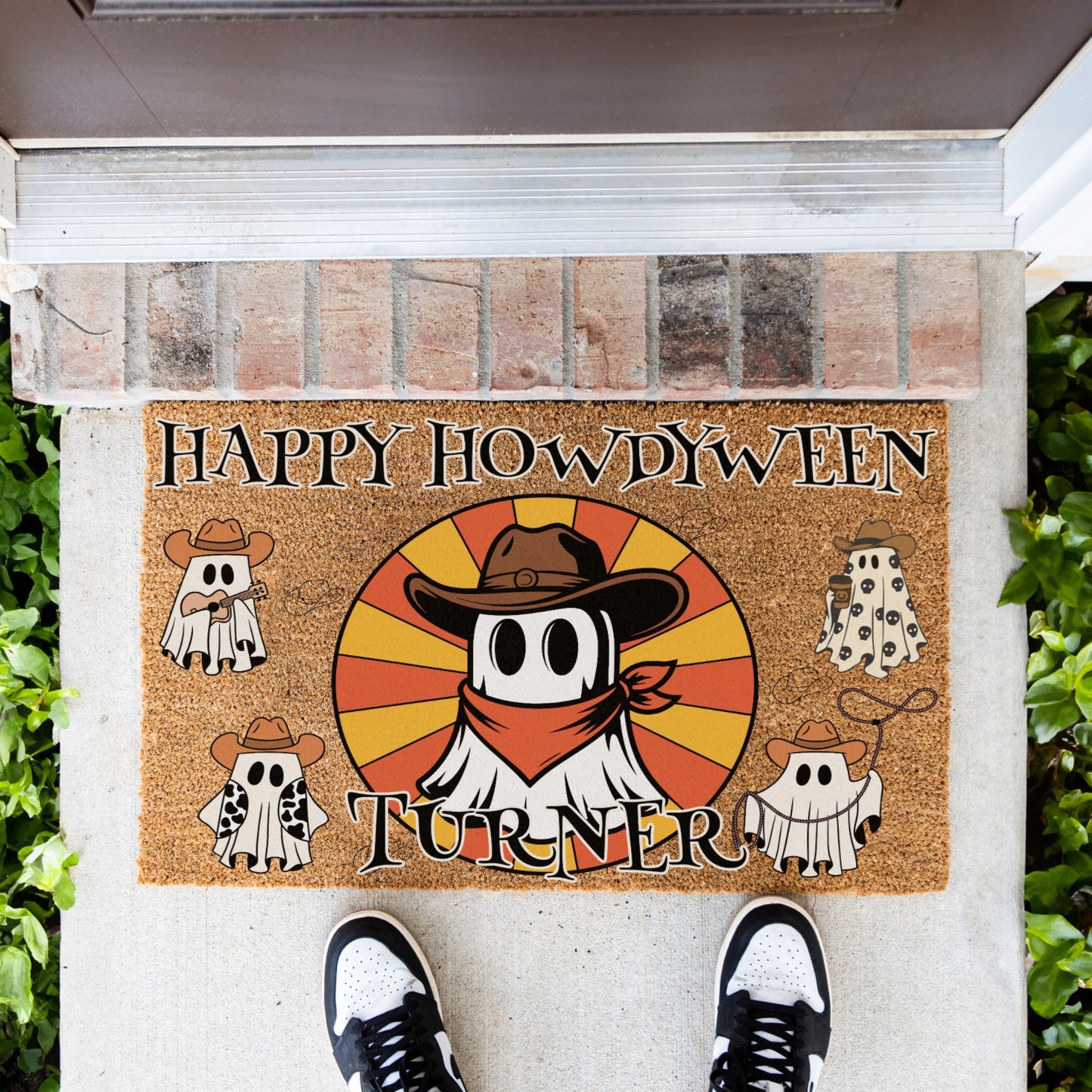 Howdyween Name Doormat - UV Printed