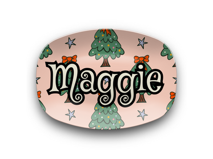 Cute Trees Name Platter