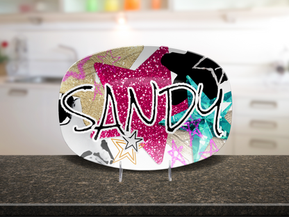 Bright Stars Name Platter