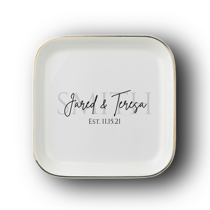 Names Est Date Jewelry Dish