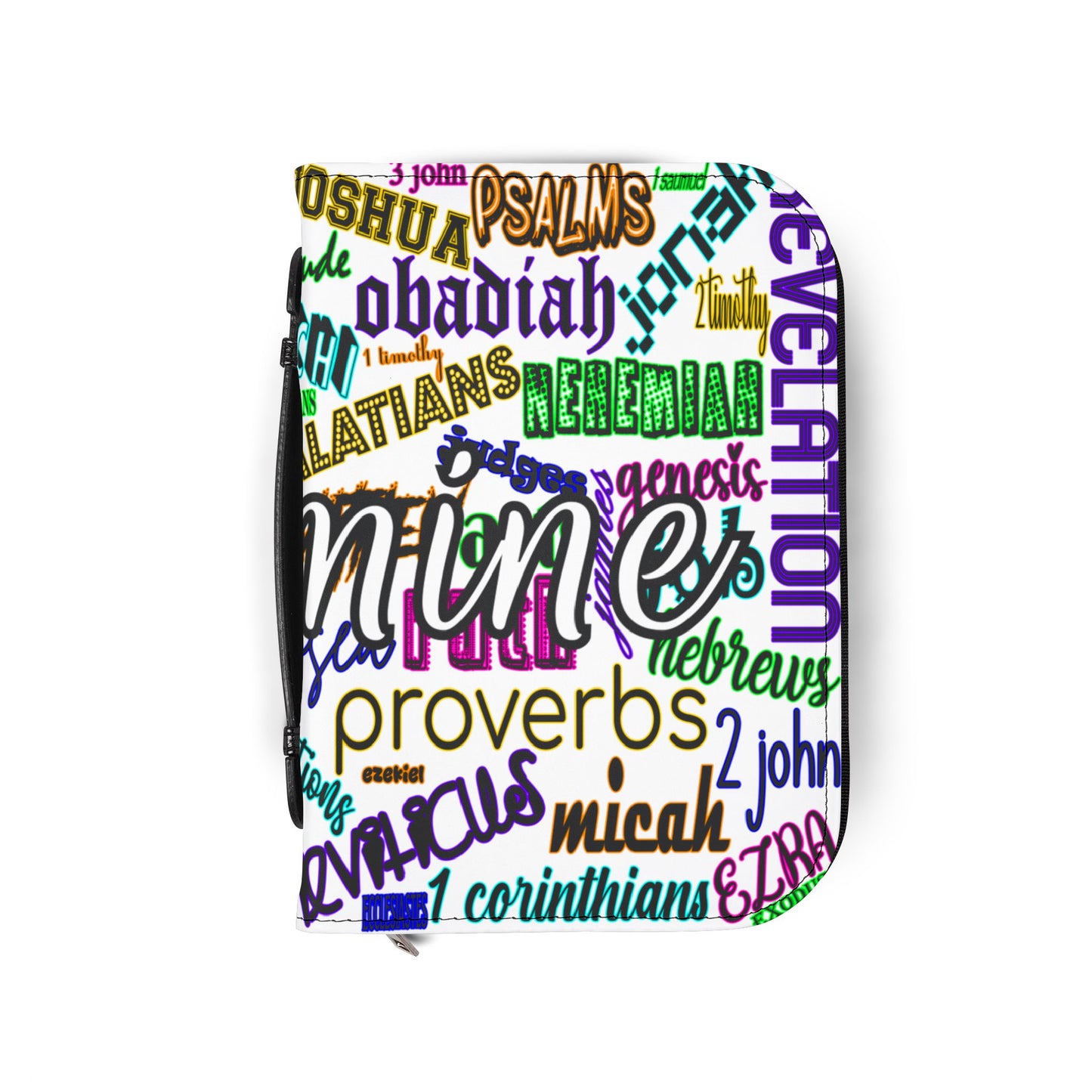 Books of Bible Bright Collage Bible Cover