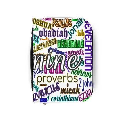 Books of Bible Bright Collage Bible Cover