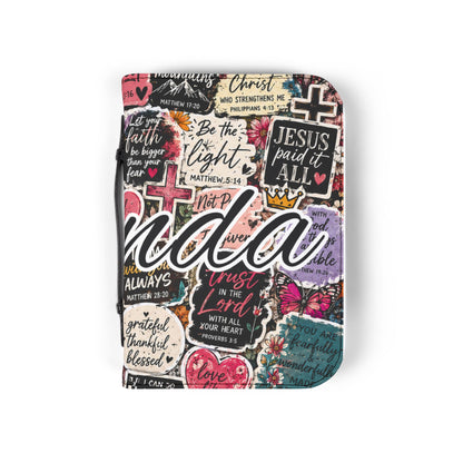 Faith Sticker Collage Bible Cover